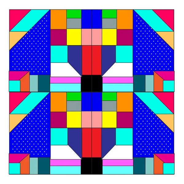 Illustration Vectorielle Géométrique Tendance Avec Des Éléments Des Textures Abstraites — Image vectorielle