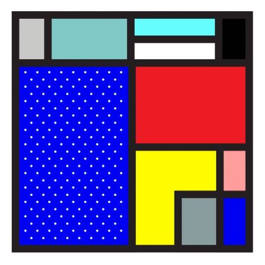 Trendy geometrik öğeleri memphis tebrik kartları tasarımı. Retro tarzı doku, desen ve öğeleri. Modern soyut tasarım poster ve kapak şablonu