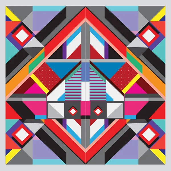 Trendy geometrik vektör çizim öğeleri ve soyut renkli dokular ile. Yaz tatil için poster, kart, broşür ve tanıtım şablon tasarlayın. Moda sanat baskı ve arka plan.