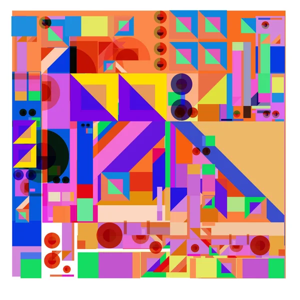 Trendy Geometrische Elementen Memphis Kleurrijke Gloeiende Ontwerp Retro Jaren Stijl — Stockvector