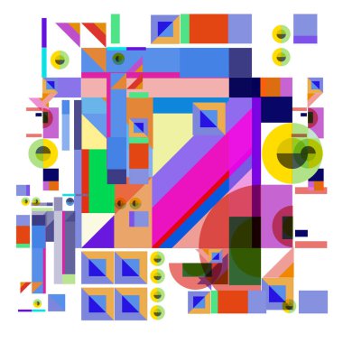 Trendy geometrik öğeleri memphis tasarımı renkli ve parlak. Retro 90s doku, desen ve öğeleri tarzı. Modern arka plan tasarımı ve kapak şablonu.