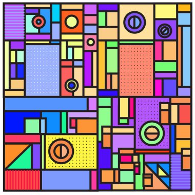 Vektör üçgen geometrik formlar. Modern bilgi afiş poster, ileti sunumlar veya kimlik düzenleri için arka. Grafik şablonu ve fikirler.