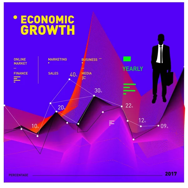 Ilustrație Vectorială Aplicații Mobile Digital Marketing Aplicaţii Poster Ilustrație Design — Vector de stoc