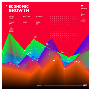 Vektör çizim, mobil apps dijital pazarlama. Apps Poster. 3D ve dinamik tasarlamak. Internet iş için tasarım şablonları.