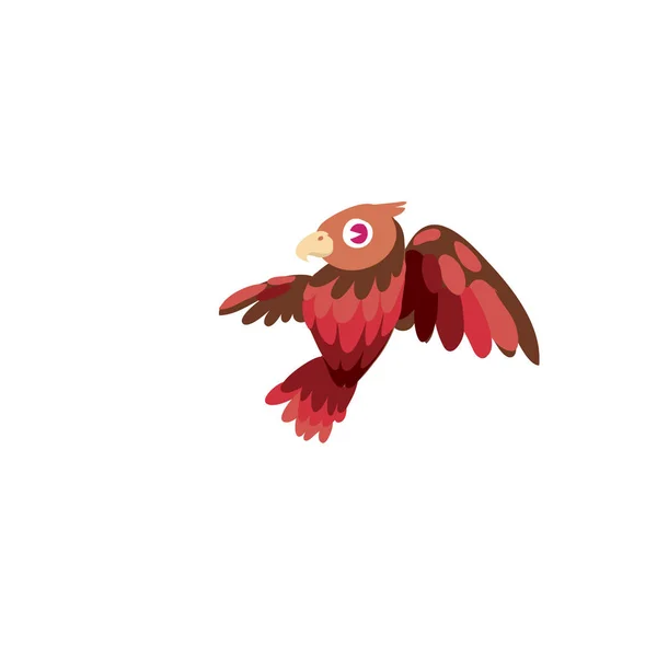 Vector Owl Logo Education Bird Owl Playground Icon Kids Education — Stock Vector