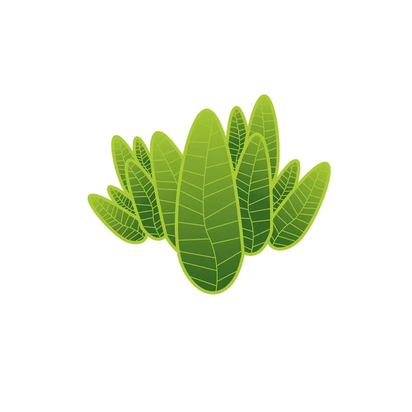 Illustration Vectorielle Laisse Logo Nature — Image vectorielle