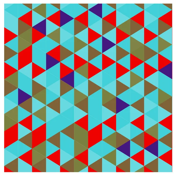 Vecteur Abstrait Géométrique Cube Triangle Angulaire Motif Coloré Contexte Pour — Image vectorielle