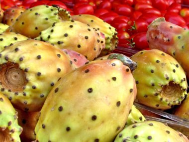 Tel Aviv sabra meyve ın Bazaarı 2012