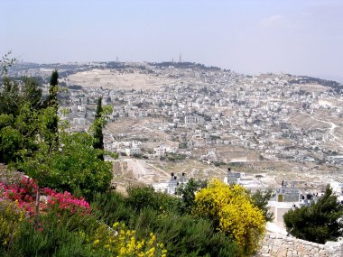 Haas Promenade 2005 görünümünden Jerusalem