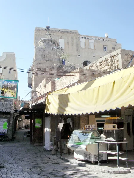 Café extérieur Akko 2003 — Photo