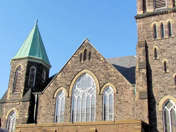 St Andrew, United Church Toronto cephe 2015 — Stok fotoğraf