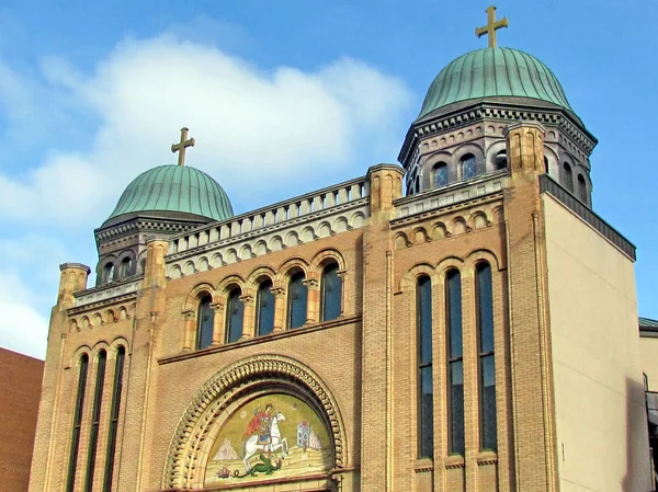 Toronto Chiesa greco-ortodossa di San Giorgio edificio 2015 — Foto Stock