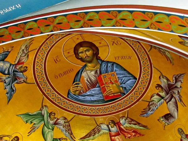 Toronto Greek Orthodox Church of St George Christ Pantocrator 20 — Stock Photo, Image