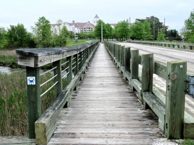 Cambridge Maryland ahşap köprü 2016