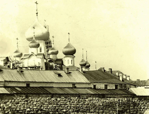 Solovki monastery August 1990 — Stock Photo, Image