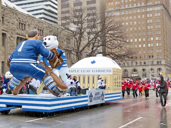 Toronto Santa Claus Parade hokey 2016 — Stok fotoğraf