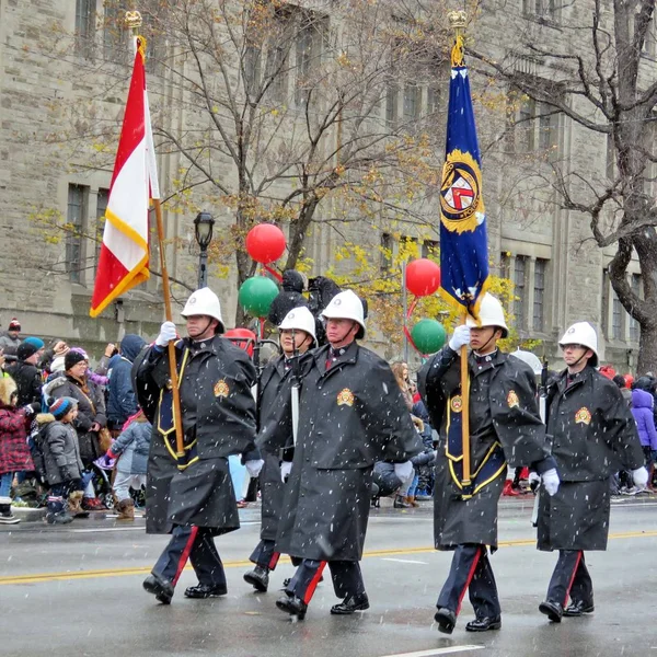 Polícia de Toronto Santa Claus Parade 2016 — Fotografia de Stock