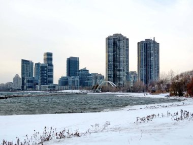 Toronto Lake Humber koyu Aralık 2016 