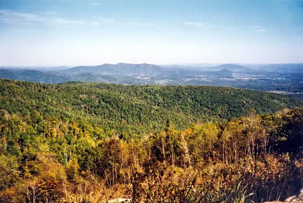 Gór Parku Narodowego Shenandoah października 1997 — Zdjęcie stockowe