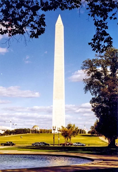 Washington vista do Monumento a Washington Outubro de 1997 — Fotografia de Stock