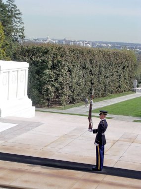 Arlington mezarlığı muhafız Ekim 2004