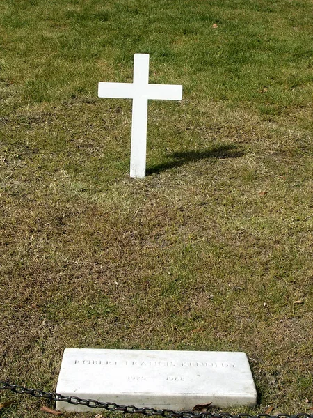 Arlington mezarlığı Robert Kennedy Grave Ekim 2004 — Stok fotoğraf