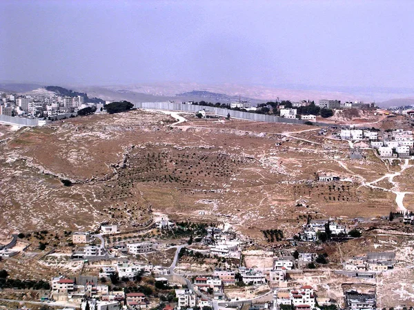 Vue de Jérusalem depuis le Mont des Oliviers Mai 2005 — Photo