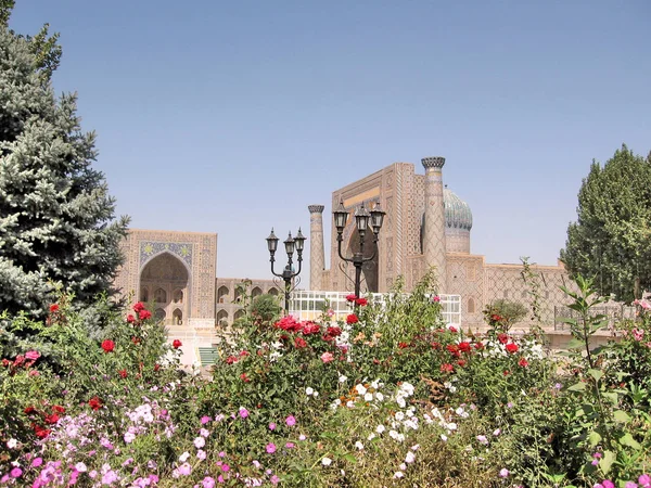 Samarkand de Registan September 2007 — Stockfoto
