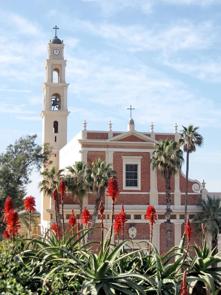 Jaffa Chiesa di San Pietro marzo 2008 — Foto Stock