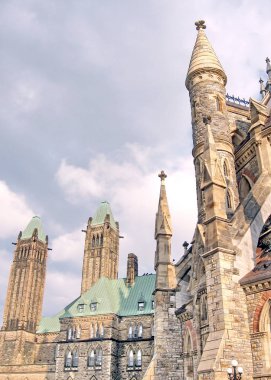 Kanada Parlamentosu Ottawa kuleleri Mayıs 2008