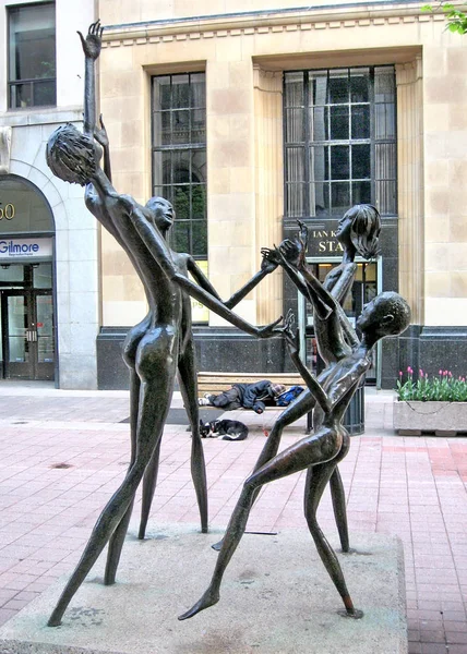 Ottawa dancing statues May 2008 — Stock Photo, Image