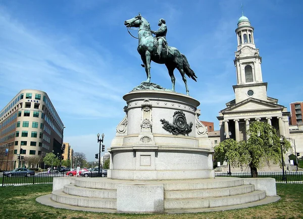 Memorial de Washington General George Henry Thomas 2010 — Fotografia de Stock