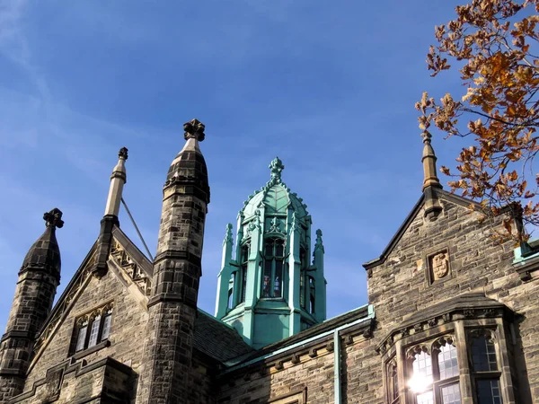 Universidade de Toronto a parte superior do Trinity College 2016 — Fotografia de Stock