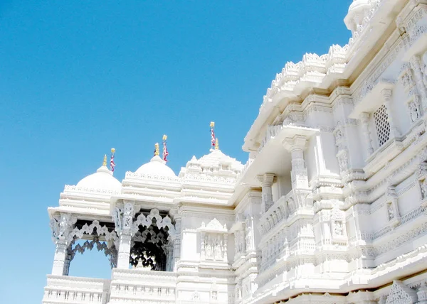 Toronto Shri Swaminarayan Mandir marmeren balkons 2008 — Stockfoto