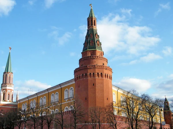 Moscow Kremlin hoek Arsenal toren 2011 — Stockfoto