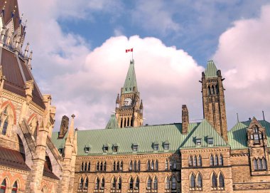 Ottawa Parlamento binaları Mayıs 2008
