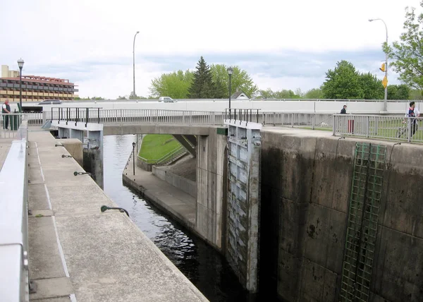 Rideau Canal Smiths Falls lock 2008 — Stock Photo, Image