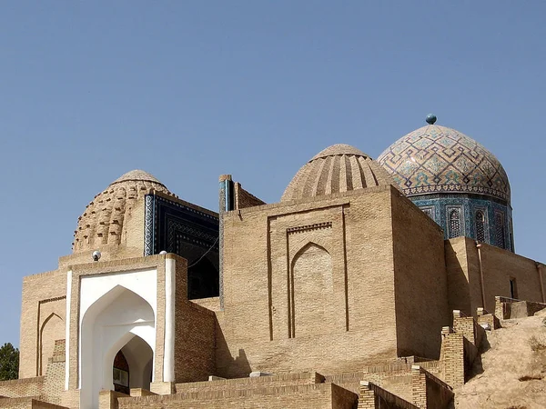 Samarkand Shakhi-Zindah ensemble of mausoleums 2007 — Stock Photo, Image