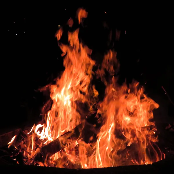 McLean φωτιά στο δάσος 2017 — Φωτογραφία Αρχείου