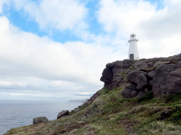 Torre da Terra Nova do farol de Cape Spear 2016 — Fotografia de Stock