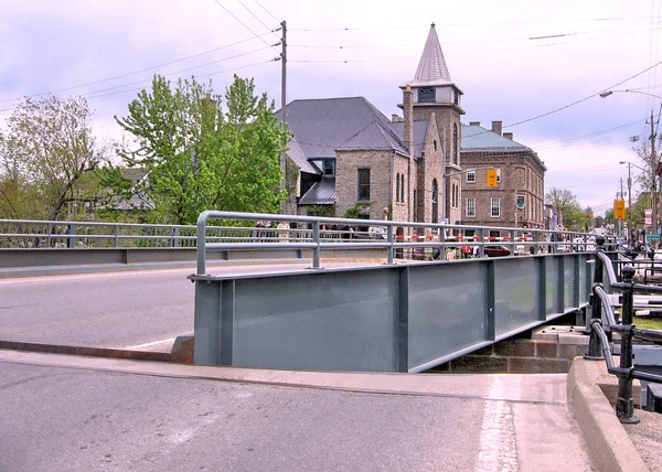 Rideau Canal Merrickville bridge and lock May 2008 — Stock Photo, Image