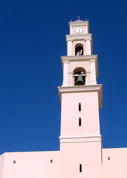 Jaffa St Peter's Church wieża 2008 — Zdjęcie stockowe