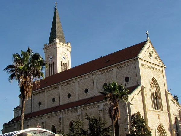 Jaffa franciscaner kerk November 2011 — Stockfoto