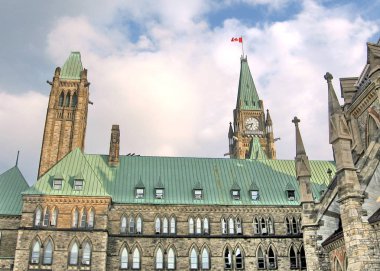 Ottawa Parlamento Mayıs 2008 kuleleri