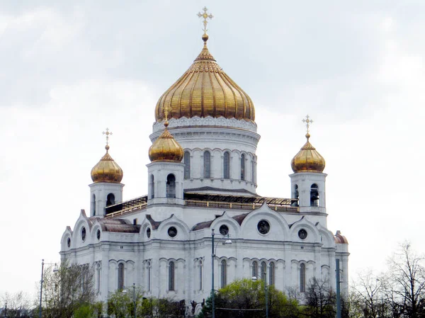 Москва Храм Христа Спасителя 2011 — стоковое фото