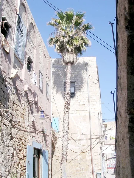 Akko vieux blocs d'appartements 2003 — Photo