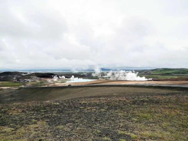 İzlanda Hverir jeotermal alan 2017 