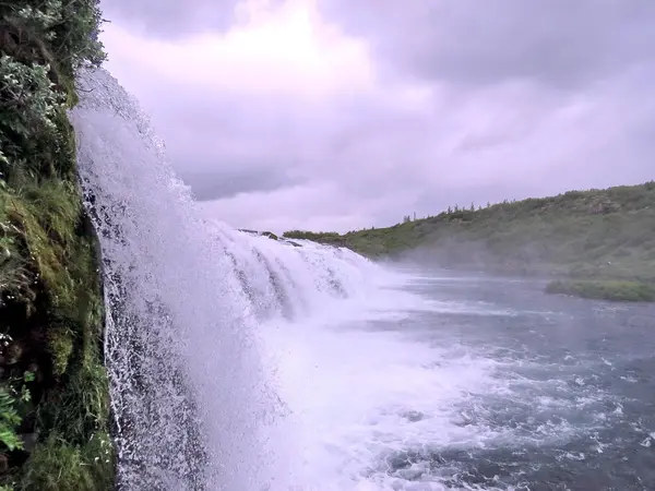 Islande vue de la cascade de Faxi 2017 — Photo