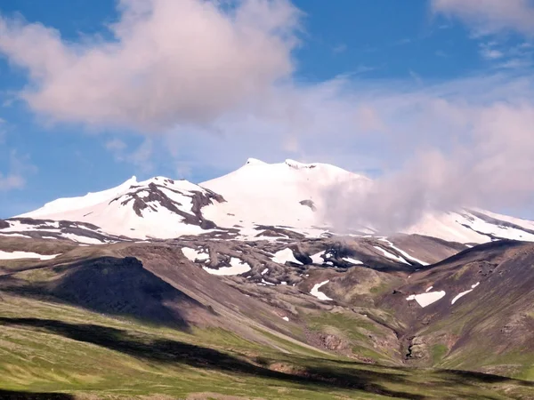 Ісландія Ssnefelszjokull вулкан 2017 — стокове фото