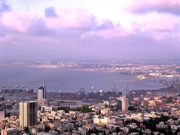Haifa view of city 2003 — Stock Photo, Image